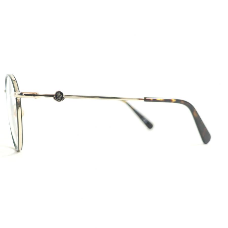 モンクレール EYEWEAR 丸サングラス ラウンド型 金縁 マーブル - 通販