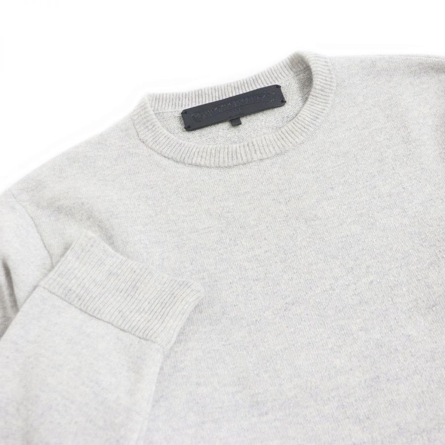 良品□CHROME HEARTS/クロムハーツ カシミヤ100% スリーブロゴ 良品□CHROME HEARTS/クロムハーツ カシミヤ100% スリーブロゴ