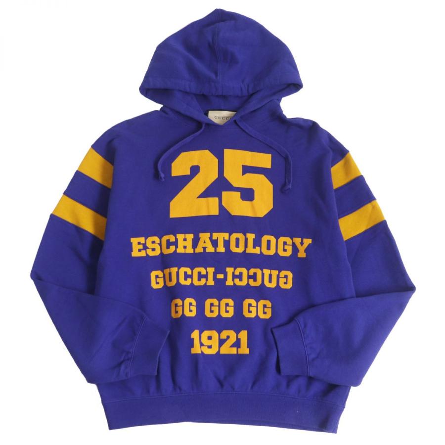 GUCCI 良品□21SS GUCCI/グッチ 655469 25 ロゴプリント プル GUCCI 良品□21SS GUCCI/グッチ 655469 25 ロゴプリント プル