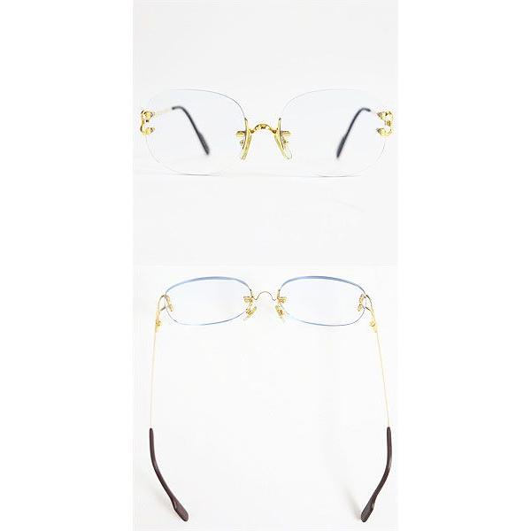 美品□Cartier/カルティエ 130 ツーポイント リムレス カラー 美品□Cartier/カルティエ 130 ツーポイント リムレス カラー