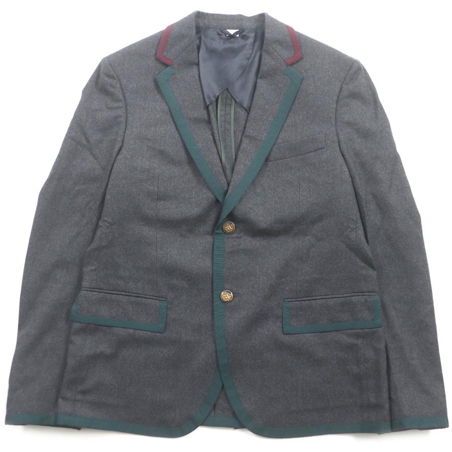 GUCCI 極美品□GUCCI/グッチ 502525 ロゴエンブレムボタン Bee ウール 