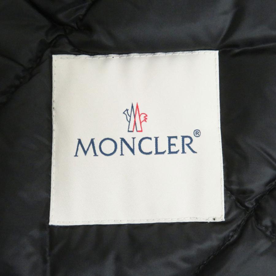 MONCLER 美品□MONCLER/モンクレール HERMINIER ロゴレザー MONCLER 美品□MONCLER/モンクレール HERMINIER ロゴレザー