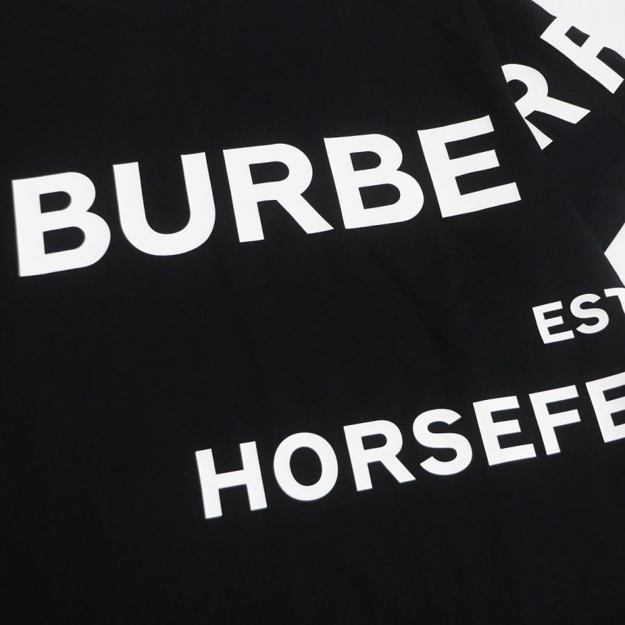 極美品□BURBERRY/バーバリー 8040694 ホースフェリー ロゴプリント コットン100％ 半袖Tシャツ/カットソー ブラック M 正規品 メンズ｜brand-td-store｜04