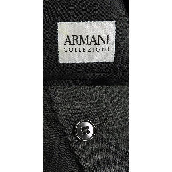 良品□ARMANI COLLEZIONI/アルマーニコレツィオーニ ヘリンボーン/裏地 良品□ARMANI COLLEZIONI/アルマーニコレツィオーニ ヘリンボーン/裏地