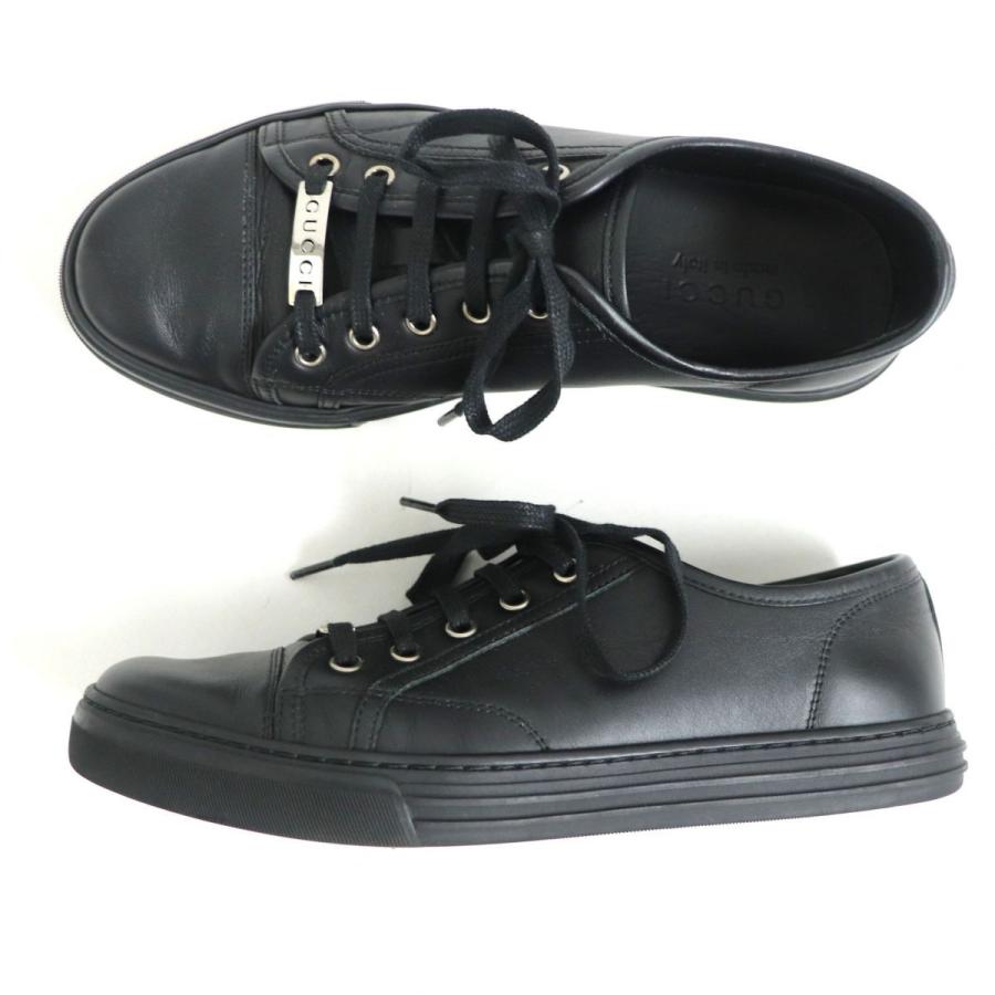 最大60%OFFクーポン Gucci グッチ スニーカー メンズ 黒 箱付き