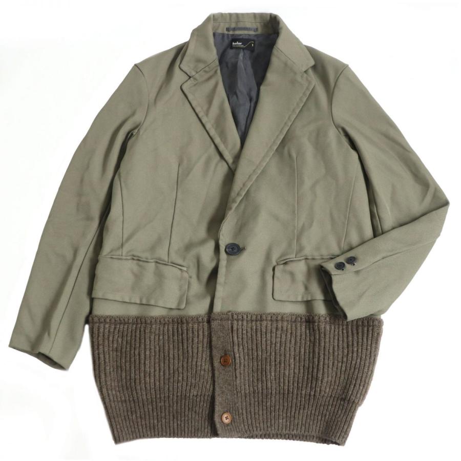 未使用品□19AW kolor/カラー 19WCM-J04106 ニット切り替え PE 