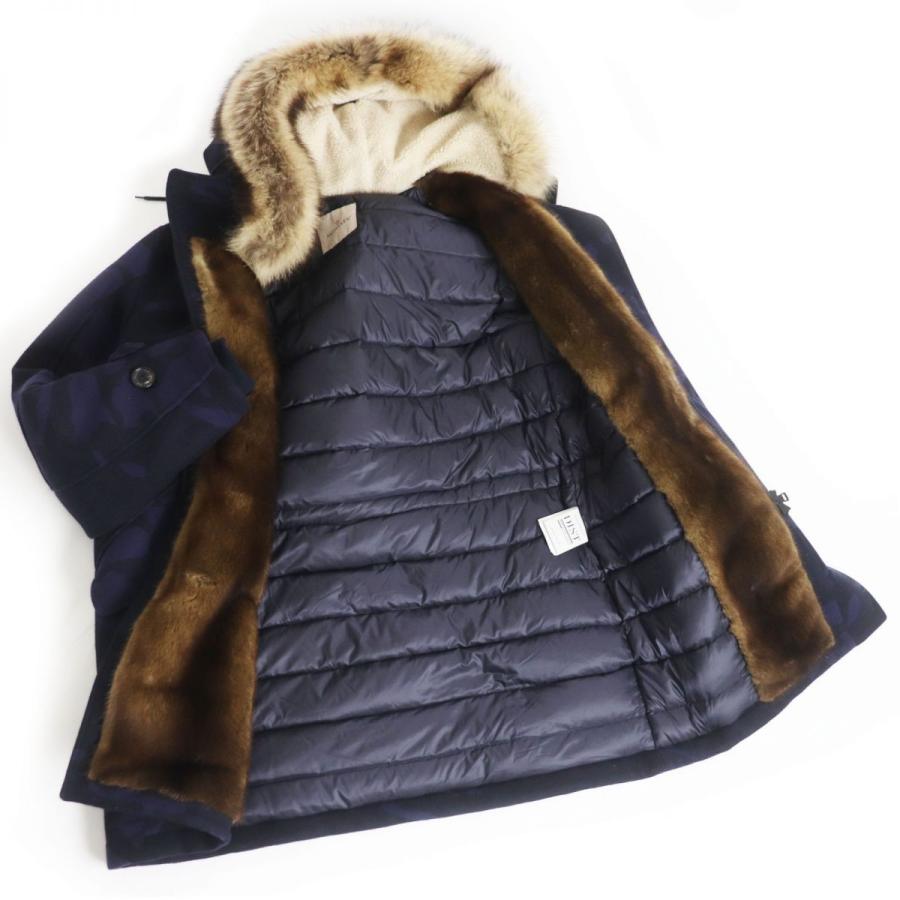 美品□20-21AW MONCLER/モンクレール MINAOUET カモフラ柄 ラクーン 