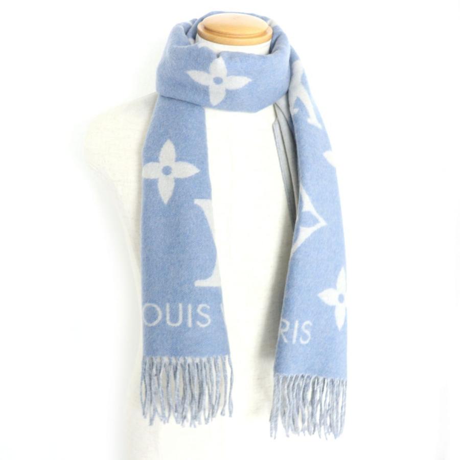 極美品□ルイヴィトン M75704 エシャルプ・レイキャビック カシミヤ100