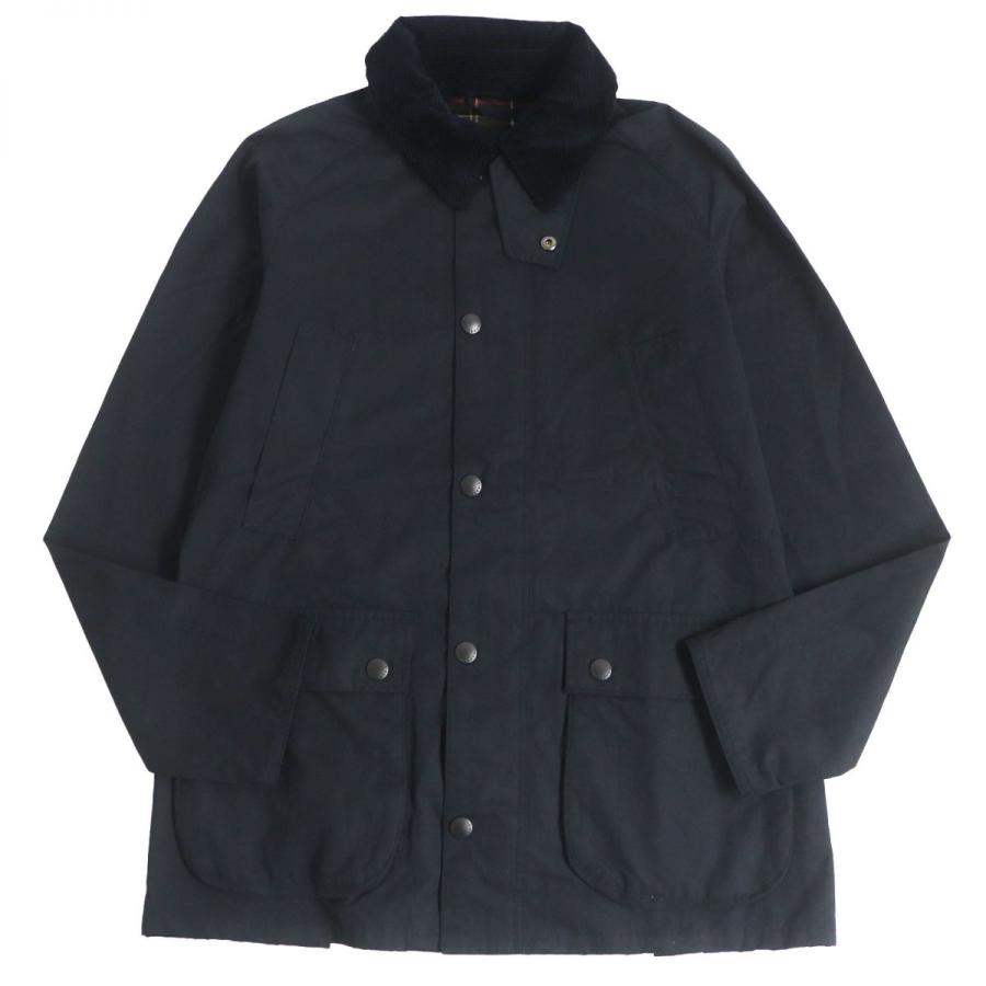 美品□22SS Barbour/バブアー 2201152 BEDALE SL PEACHED 襟元