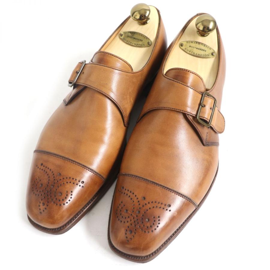 美品□エドワードグリーン WALPOLE ウォルポール LAST 888 メダリオン