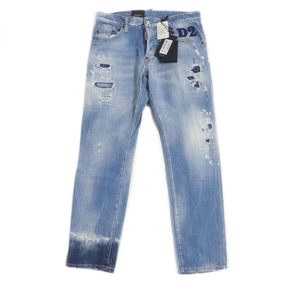 未使用品□21SS DSQUARED2/ディースクエアード S74LB0851 Light 1 Wash 