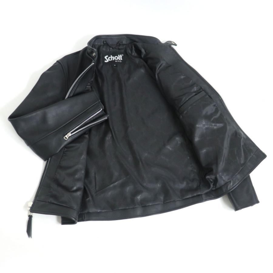 美品□19AW 定価￥69,300 Schott/ショット 3191059 スタンドカラー