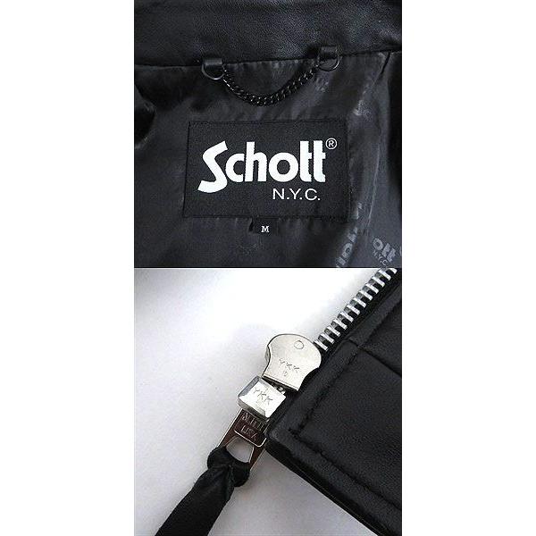 美品□19AW 定価￥69,300 Schott/ショット 3191059 スタンドカラー