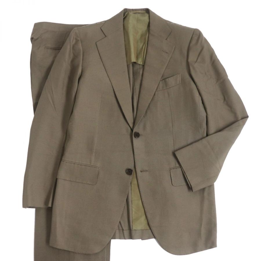 UNITED ARROWS green ベージュ シングルスーツ セットアップ