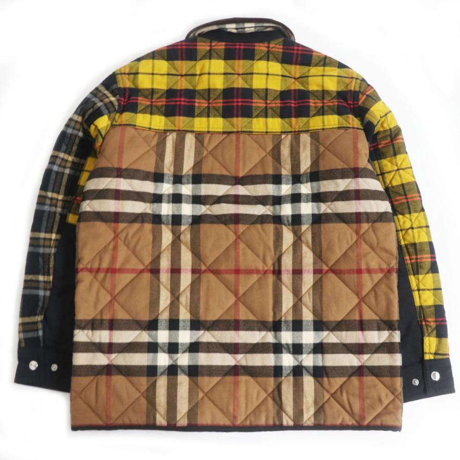 美品□BURBERRY/バーバリー 8038569 パッチワーク チェック 美品□BURBERRY/バーバリー 8038569 パッチワーク チェック