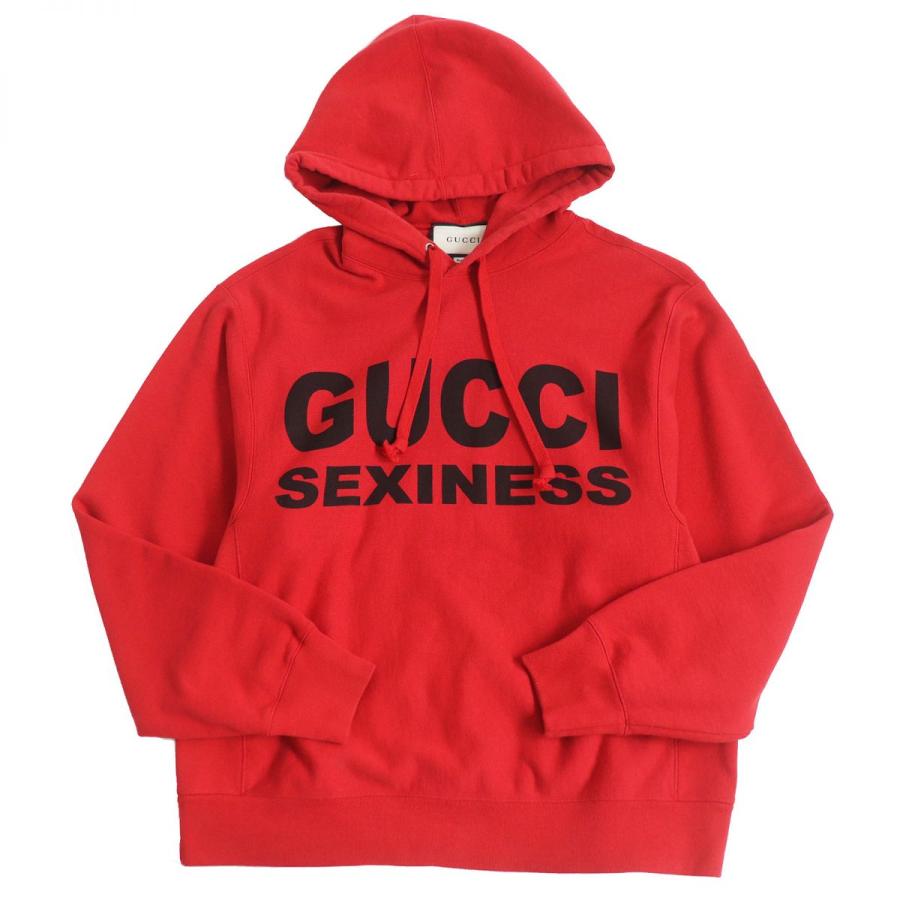 美品□20SS GUCCI/グッチ SEXYNESS 569828 コットン100％ プルオーバー 