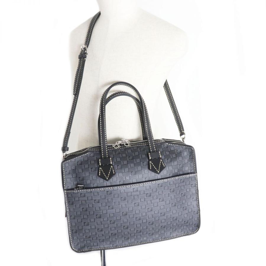 BREE 極美品□Moreau Paris/モローパリ VICOMTE JUNIOR ロゴ総柄 BREE 極美品□Moreau Paris/モローパリ VICOMTE JUNIOR ロゴ総柄