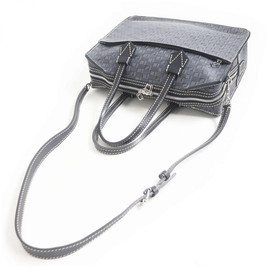 BREE 極美品□Moreau Paris/モローパリ VICOMTE JUNIOR ロゴ総柄 BREE 極美品□Moreau Paris/モローパリ VICOMTE JUNIOR ロゴ総柄