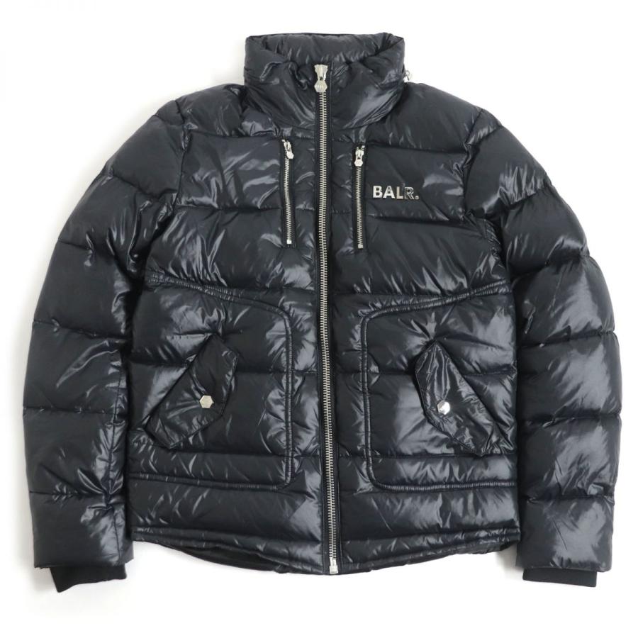 BALR.ZIPPED DOWN BOMBER JACKET BLACKボーラー