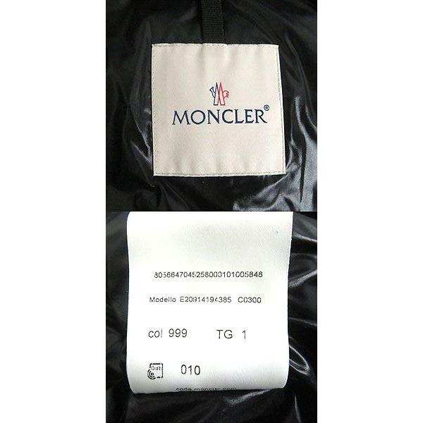 極美品□MONCLER/モンクレール ロゴ刺繍デザイン MONTCLA/モンクラ