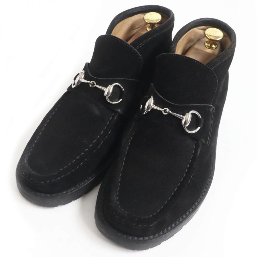 美品□GUCCI/グッチ ヴィンテージ ホースビット シルバー金具 