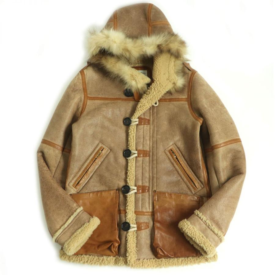 良品□visvim vs0001560 HUDSON JACKET シープスキン ラクーン 良品□visvim vs0001560 HUDSON JACKET シープスキン ラクーン