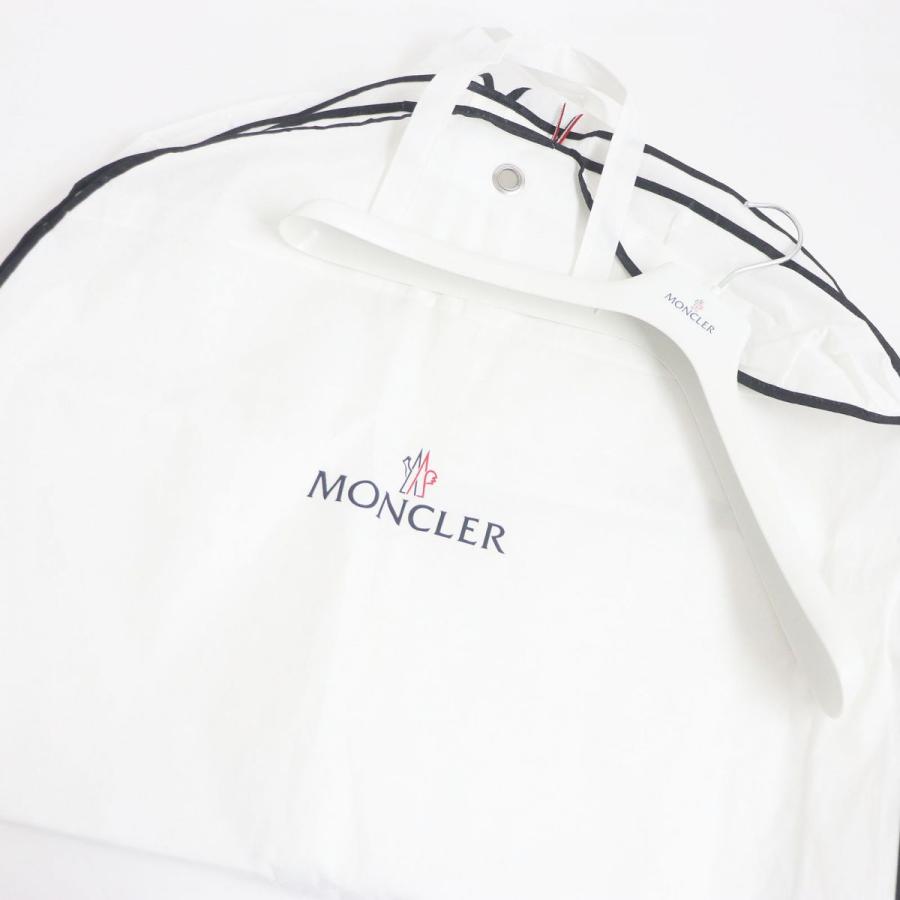 美品□19-20AW MONCLER/モンクレール FAIVELEY/フェブレ ロゴワッペン/総柄 フード入り WZIP ダウンジャケット ブラック 3 正規品 メンズ｜brand-td-store｜09