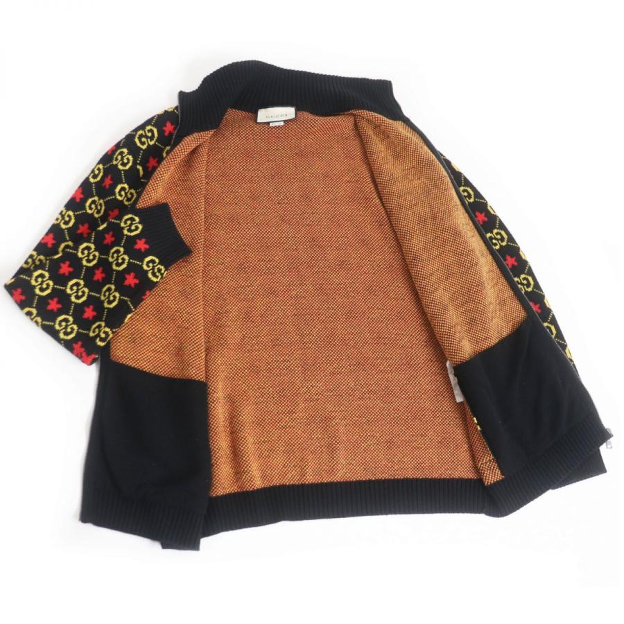 美品□20AW GUCCI/グッチ 576796 GGパターン/スター総柄 ZIPUP 