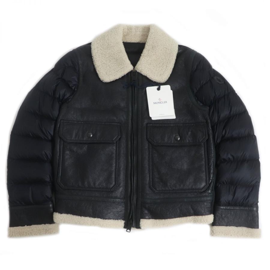 極美品□MONCLER/モンクレール LAREDO GIUBBOTTO ナイロン切替 WZIP 