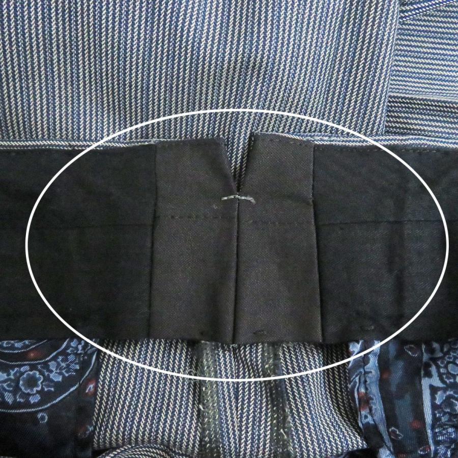 ETRO 美品□ETRO/エトロ ストライプ/ペイズリー柄 裏シルク100 ETRO 美品□ETRO/エトロ ストライプ/ペイズリー柄 裏シルク100