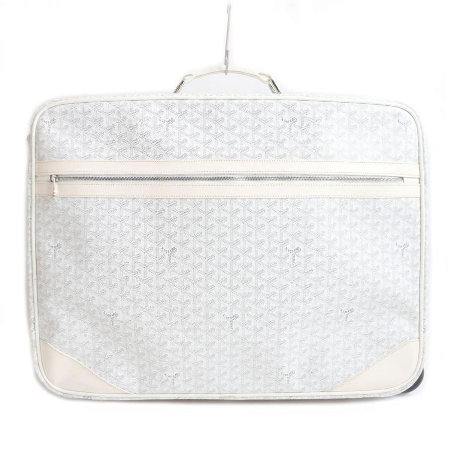 GOYARD 【ドンドン見直し】美品□ゴヤール ロゴ総柄 レザー使い GOYARD 【ドンドン見直し】美品□ゴヤール ロゴ総柄 レザー使い