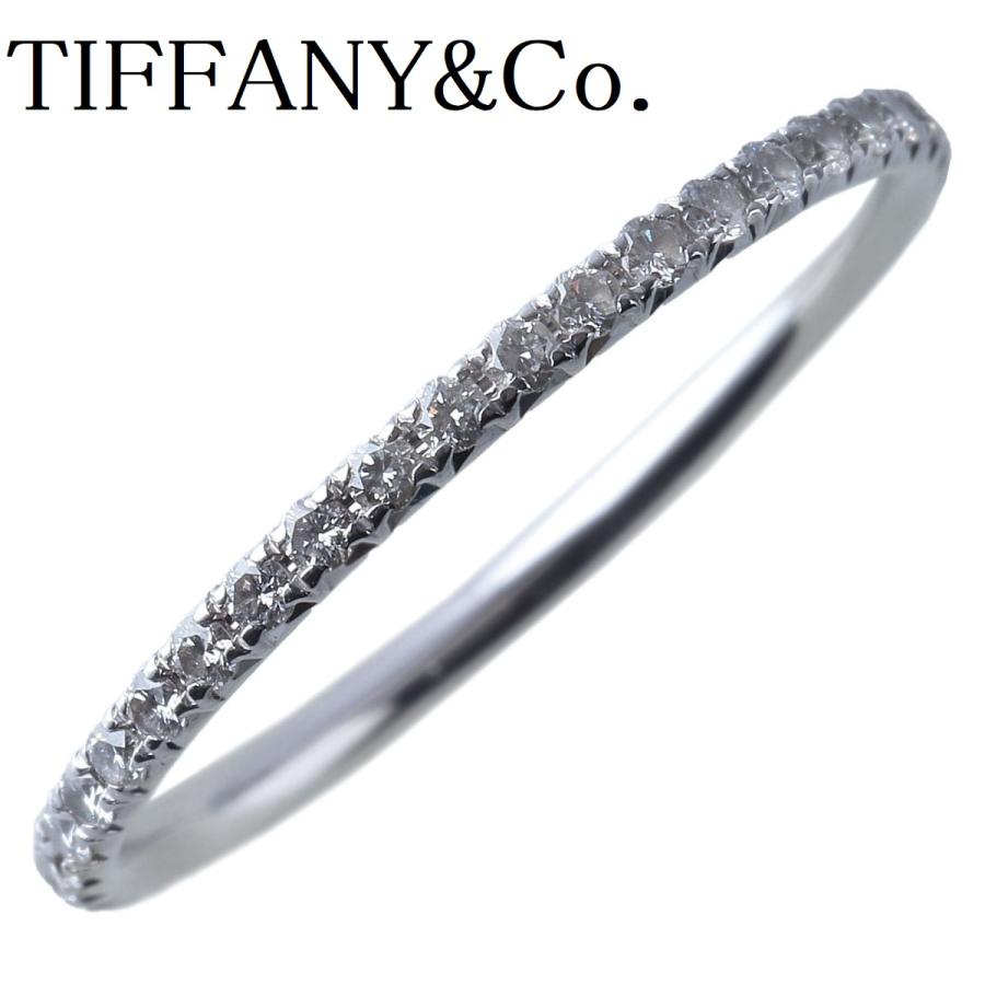 TIFFANY&Co. ティファニー メトロ フルエタニティ ダイヤ リング 10.5 