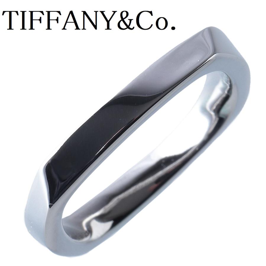 TIFFANY&Co. ティファニー トルク リング 約14号 幅3.0mm 750WG 