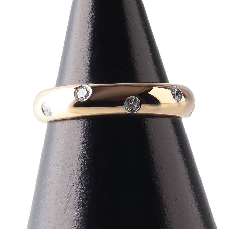 TIFFANY&Co. ティファニー ドッツ ダイヤ リング 12号 750YG 10 TIFFANY&Co. ティファニー ドッツ ダイヤ リング 12号 750YG 10