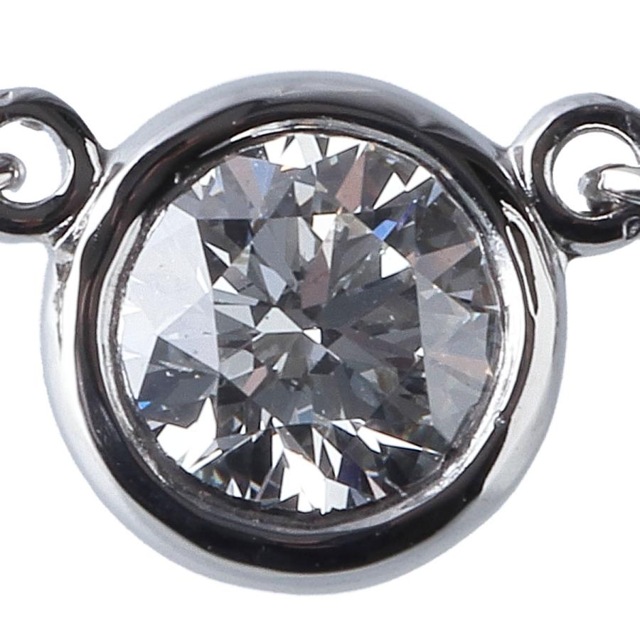 TIFFANY&Co. ティファニー バイザヤード ネックレス ダイヤ0.27 TIFFANY&Co. ティファニー バイザヤード ネックレス ダイヤ0.27