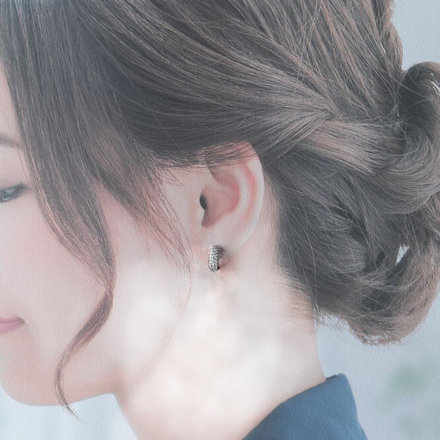 Ponte Vecchio ポンテヴェキオ ダイヤ ピアス フープ 0.32ct×2 Ponte Vecchio ポンテヴェキオ ダイヤ ピアス フープ 0.32ct×2