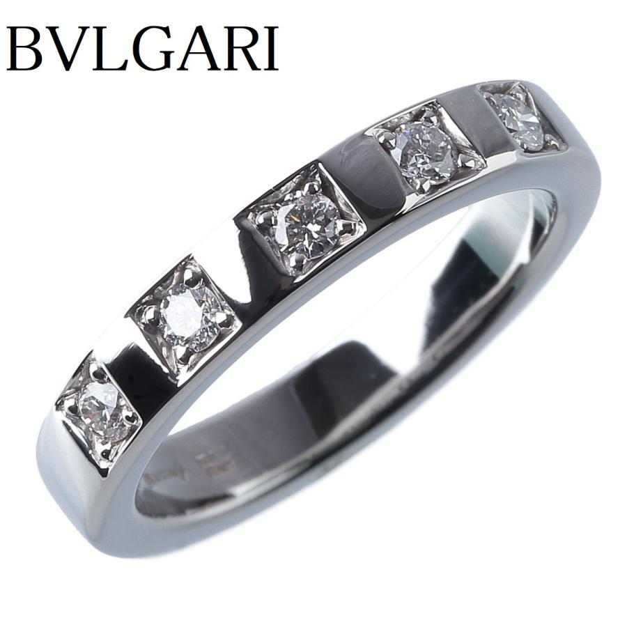 BVLGARI ブルガリ マリーミー ダイヤ リング 5PD 約7号 PT950 BVLGARI ブルガリ マリーミー ダイヤ リング 5PD 約7号 PT950