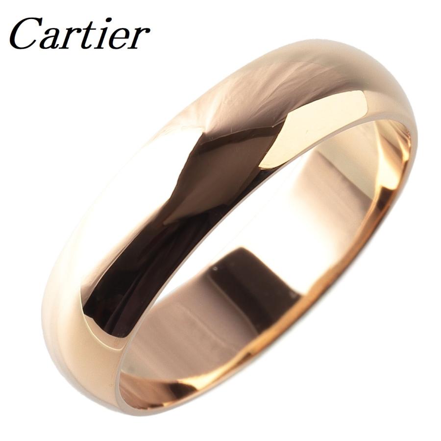 Cartier カルティエ 1895 ウェディング リング #54 幅4.9mm Cartier カルティエ 1895 ウェディング リング #54 幅4.9mm