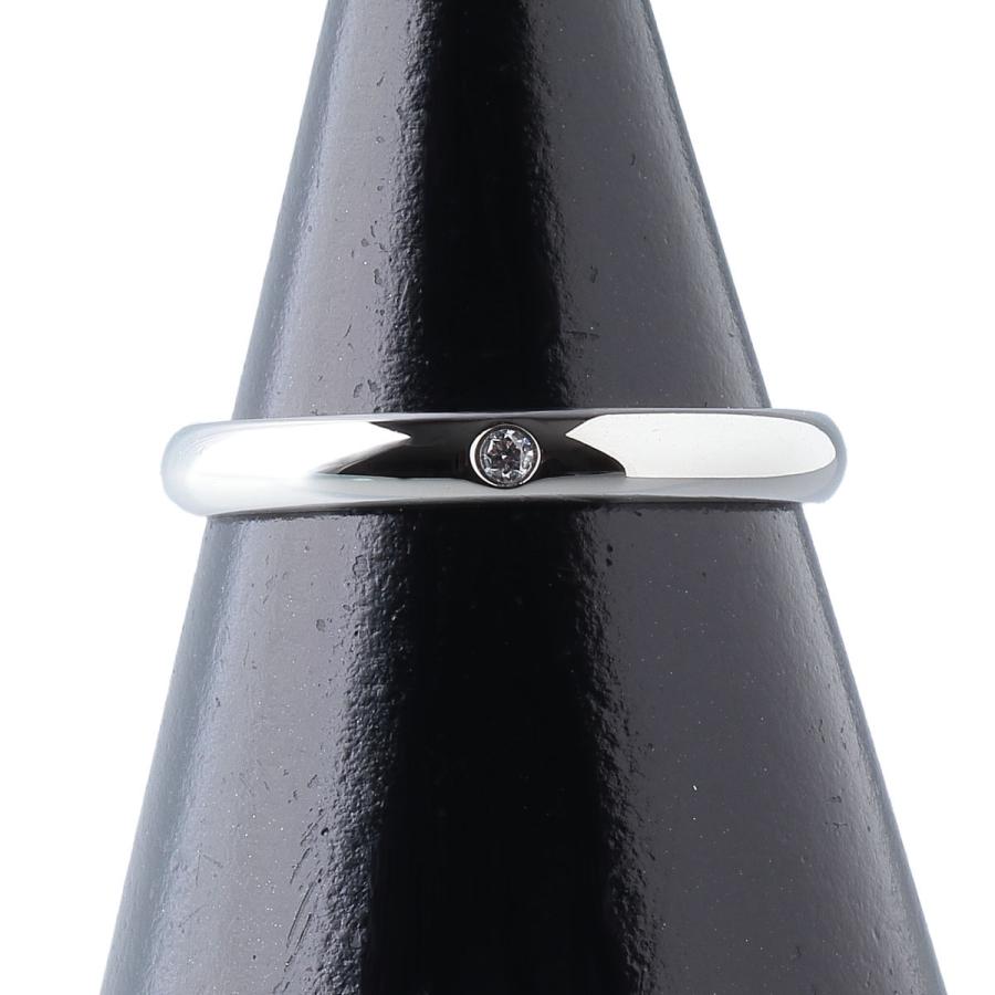 Cartier カルティエ ダイヤリング1895 ウェディング 1PD #50 幅2.5mm  