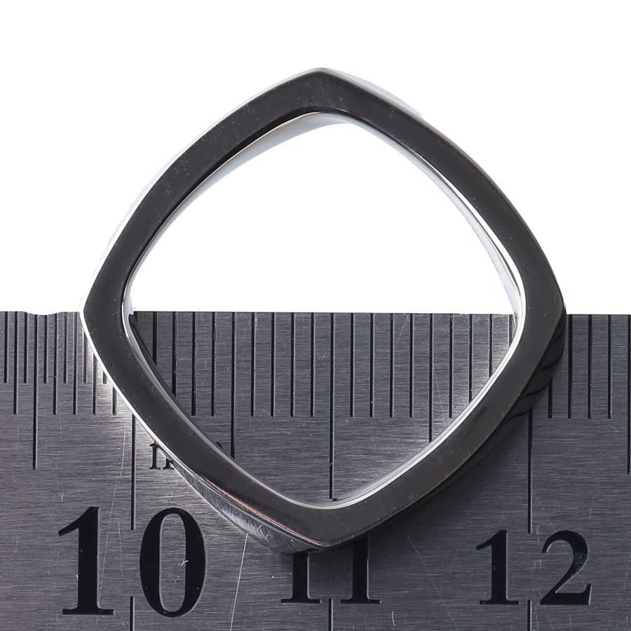 TIFFANY&Co. ティファニー トルク リング 約15号 幅3.0mm 750WG TIFFANY&Co. ティファニー トルク リング 約15号 幅3.0mm 750WG