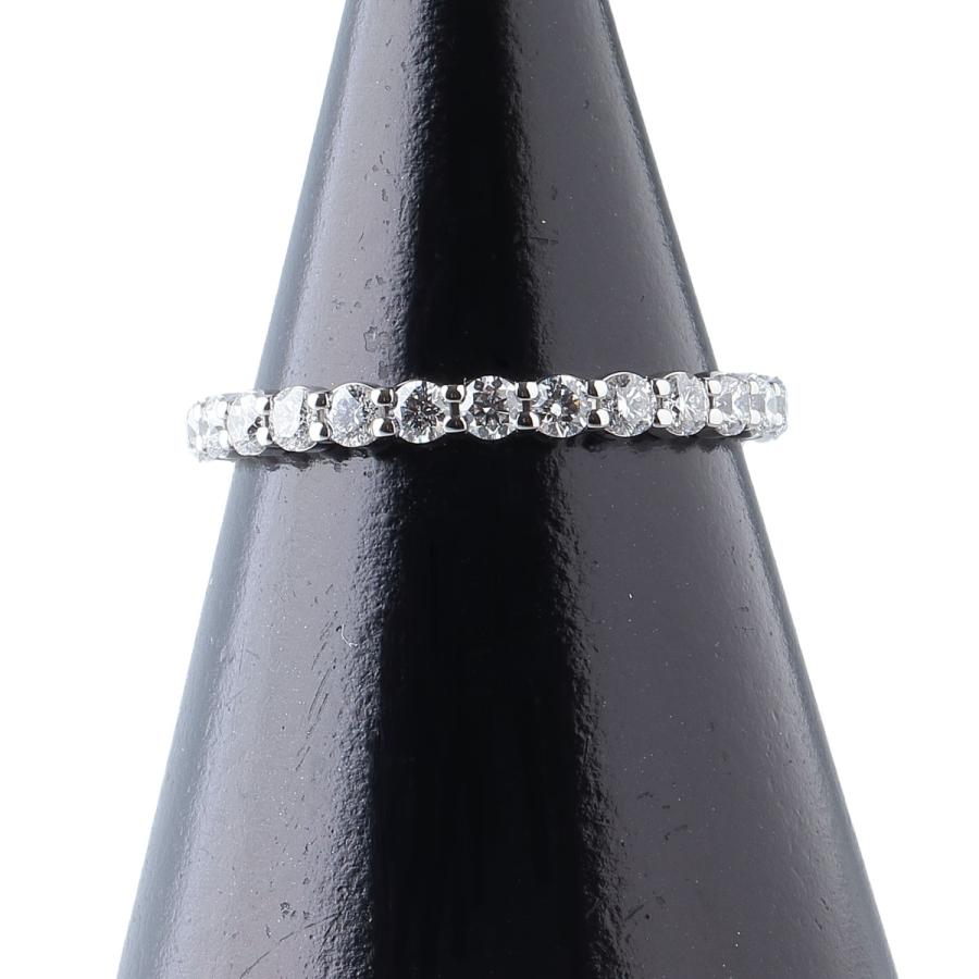MIKIMOTO ミキモト 現行モデル ダイヤリング ハーフエタニティ MIKIMOTO ミキモト 現行モデル ダイヤリング ハーフエタニティ