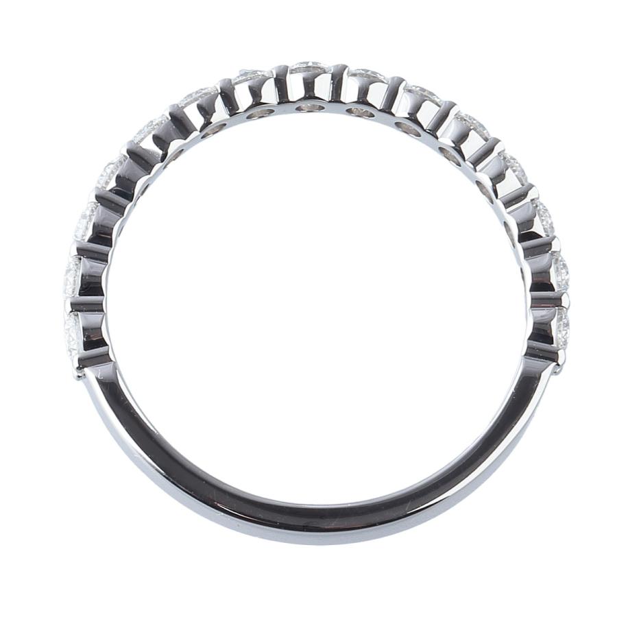 MIKIMOTO ミキモト 現行モデル ダイヤリング ハーフエタニティ MIKIMOTO ミキモト 現行モデル ダイヤリング ハーフエタニティ