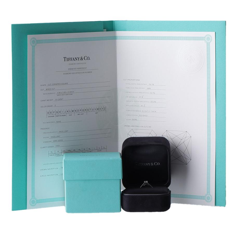 TIFFANY&Co. ティファニー ルシダ リング ダイヤ0.33ct E-VVS1 TIFFANY&Co. ティファニー ルシダ リング ダイヤ0.33ct E-VVS1