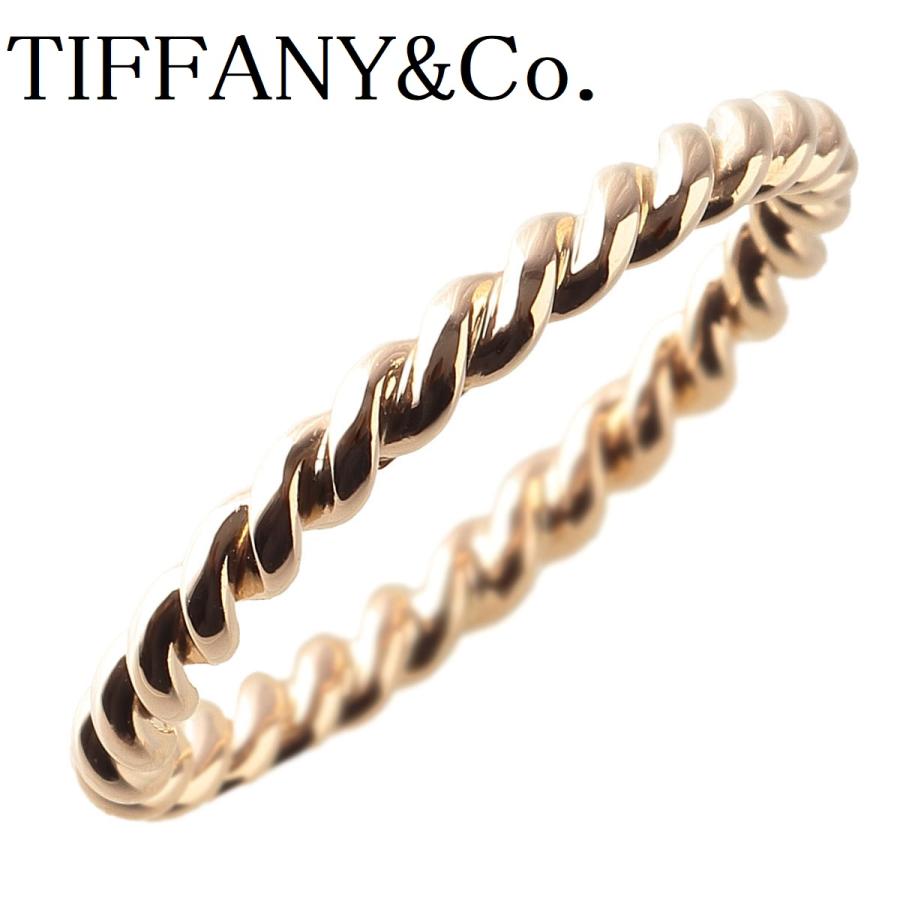 TIFFANY&Co. ティファニー ツイスト リング 13号弱 750YG 新品 TIFFANY&Co. ティファニー ツイスト リング 13号弱 750YG 新品