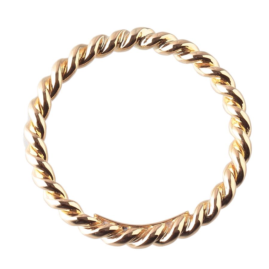 TIFFANY&Co. ティファニー ツイスト リング 13号弱 750YG 新品 TIFFANY&Co. ティファニー ツイスト リング 13号弱 750YG 新品