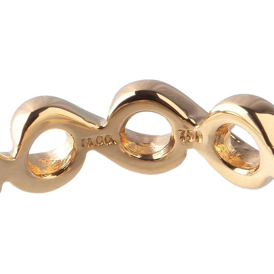 TIFFANY&Co. ティファニー インフィニティ リング 12号強 750YG TIFFANY&Co. ティファニー インフィニティ リング 12号強 750YG