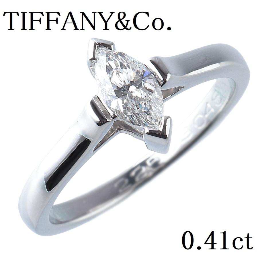 TIFFANY&Co. ティファニー ソリティア リング マーキスダイヤ TIFFANY&Co. ティファニー ソリティア リング マーキスダイヤ