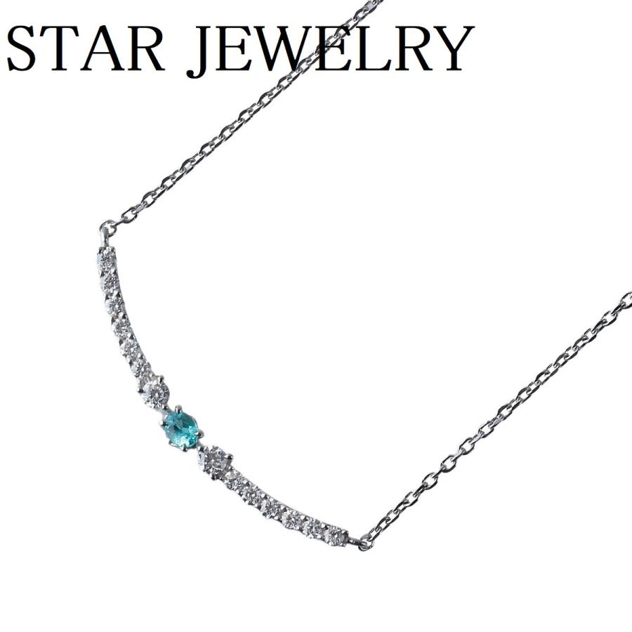 STAR JEWELRY スタージュエリー パライバトルマリン ネックレス STAR JEWELRY スタージュエリー パライバトルマリン ネックレス