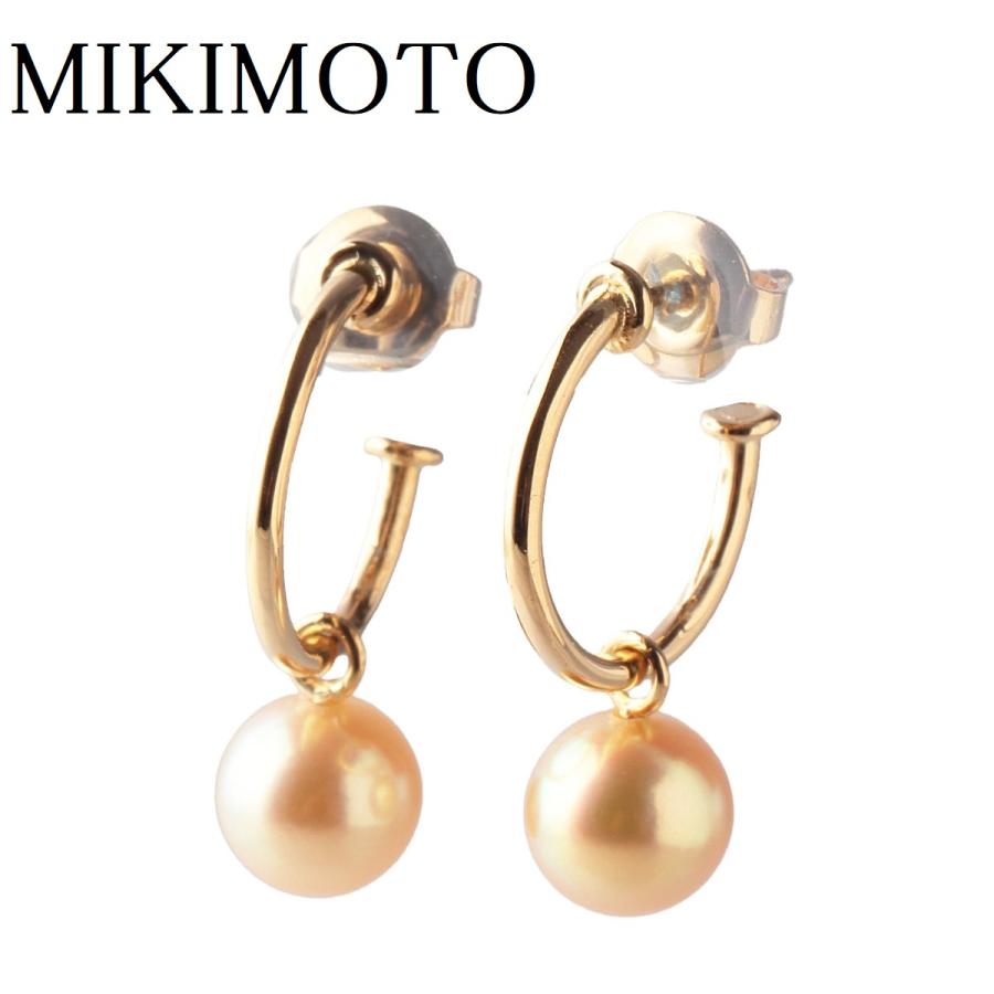 MIKIMOTO ミキモト アコヤパール ピアス ナチュラルゴールド 7.4 MIKIMOTO ミキモト アコヤパール ピアス ナチュラルゴールド 7.4