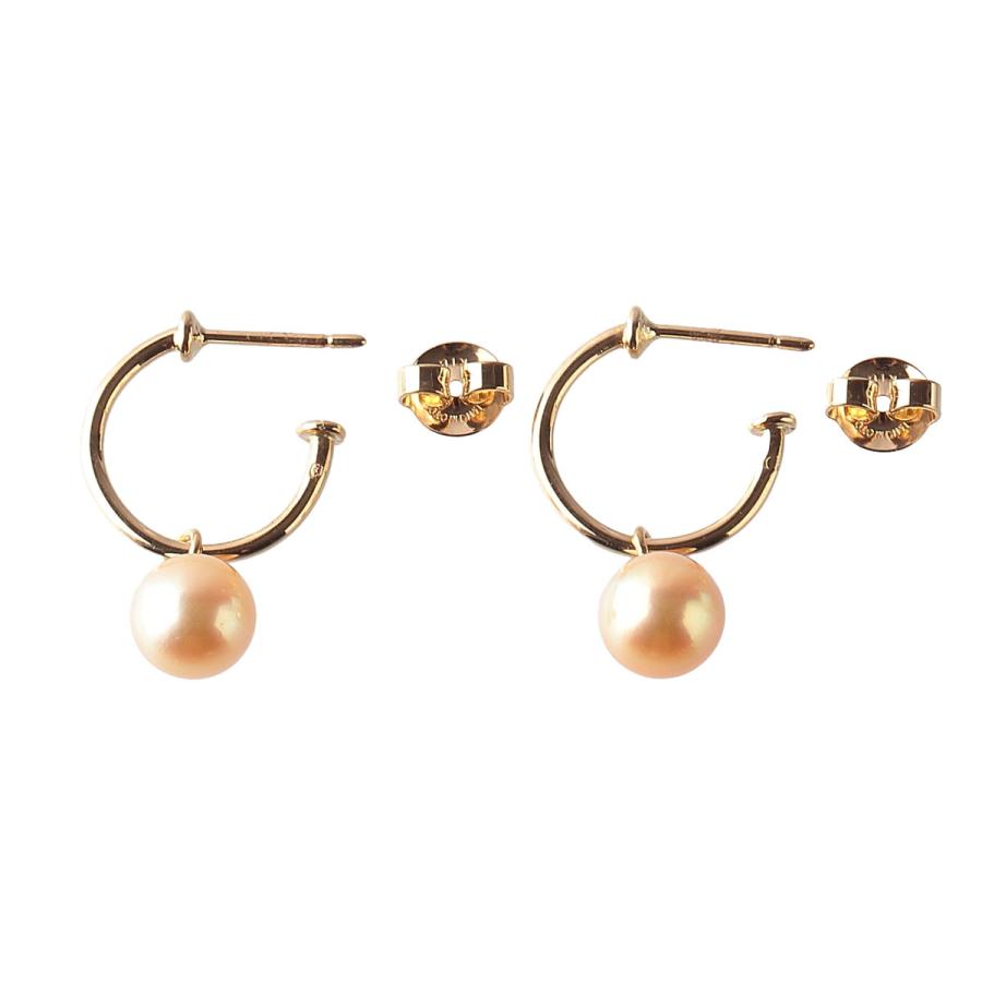 MIKIMOTO ミキモト アコヤパール ピアス ナチュラルゴールド 7.4 MIKIMOTO ミキモト アコヤパール ピアス ナチュラルゴールド 7.4